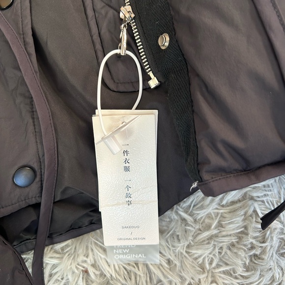 Black Puffer Jacket - Picture 3 of 3